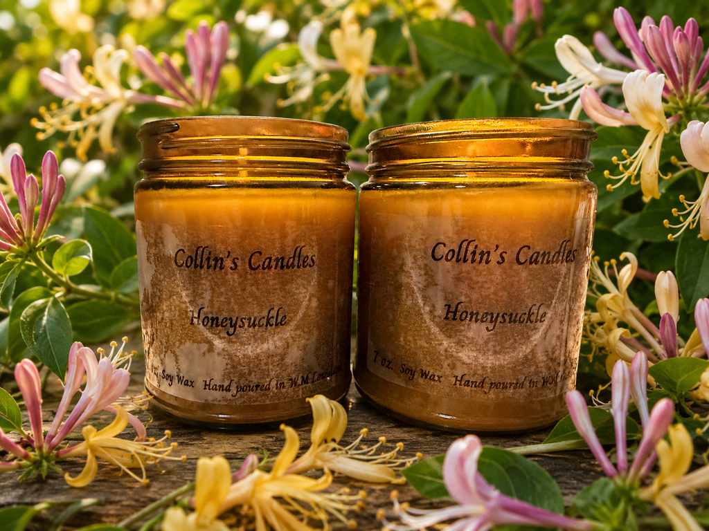 Honeysuckle candle