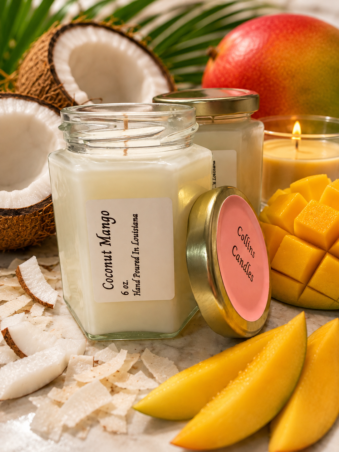 6 oz. Hand-Poured Soy Wax Candle