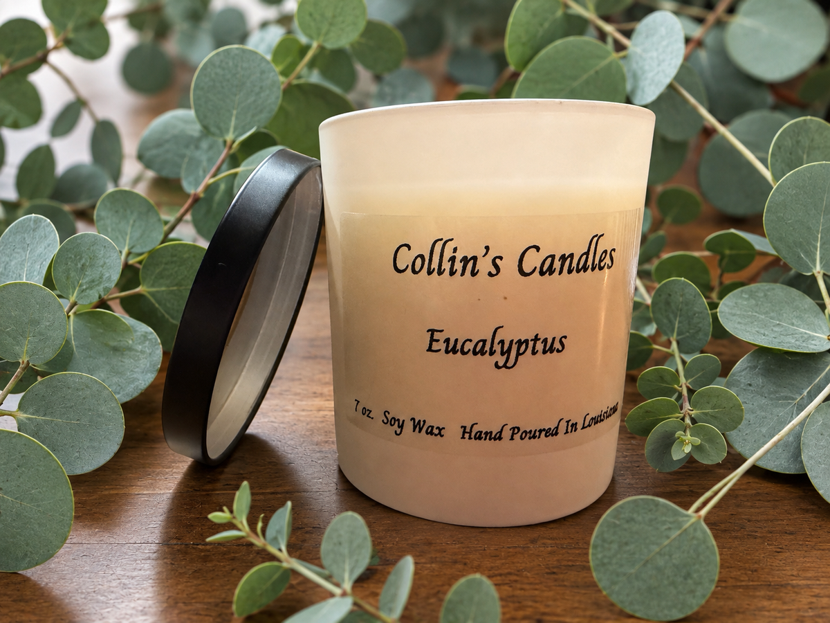 7 oz. Eucalyptus Soy Wax Candle