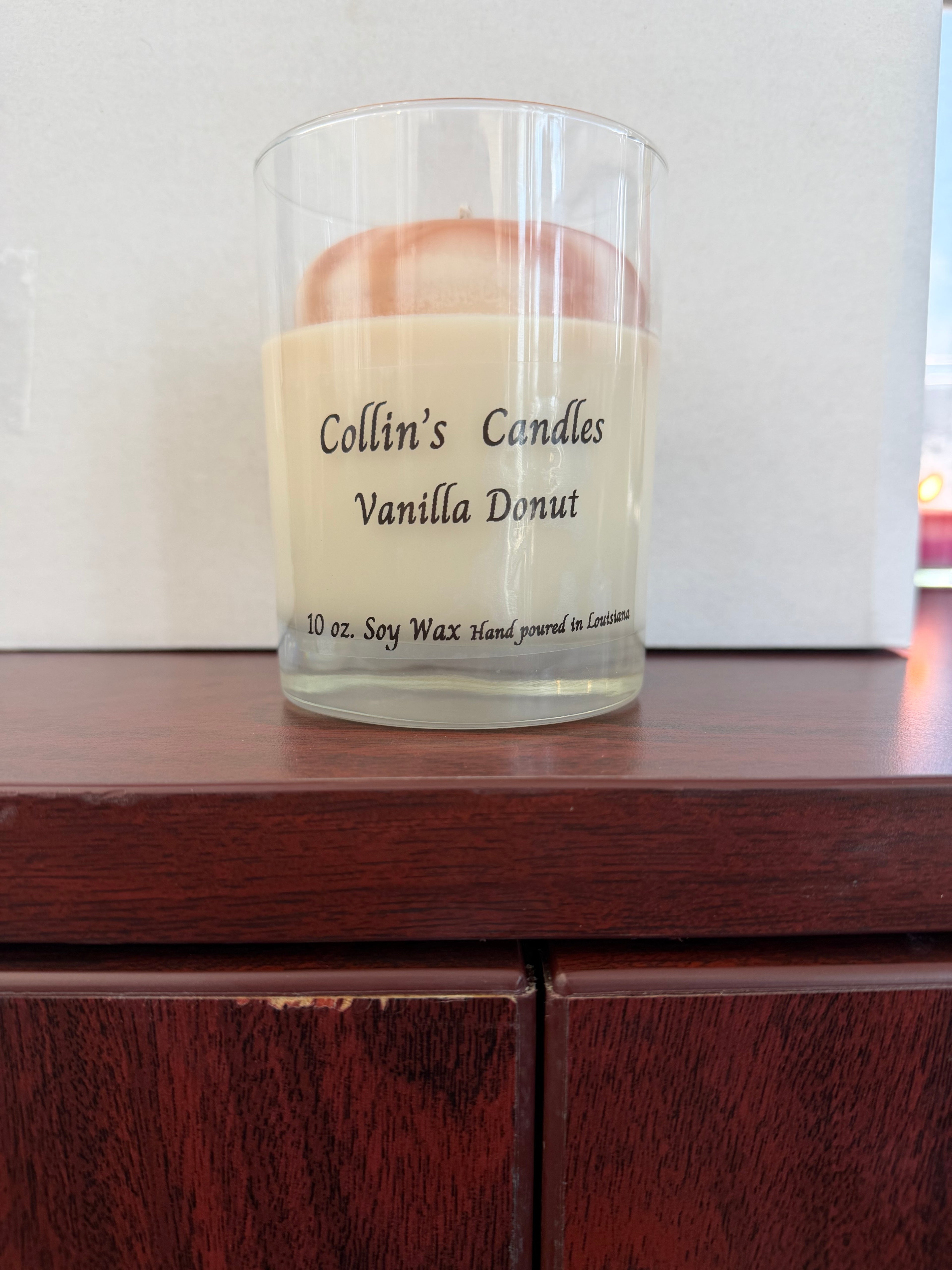 10 oz. Chocolate or Vanilla Donut Candles