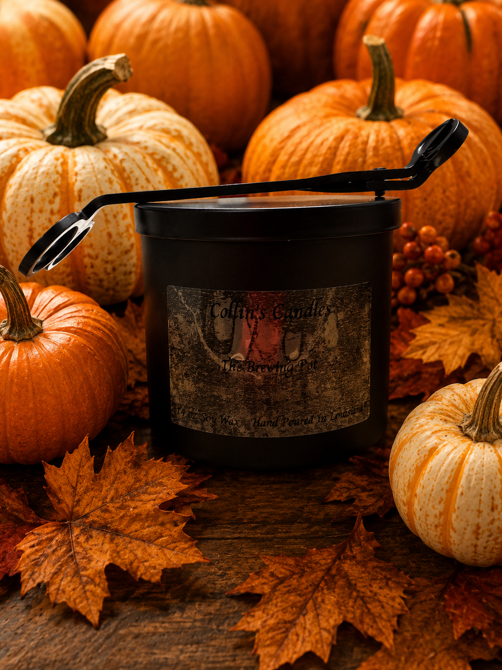 🕯️ The Brewing Pot — 14 oz. Hand-Poured Soy Wax Candle