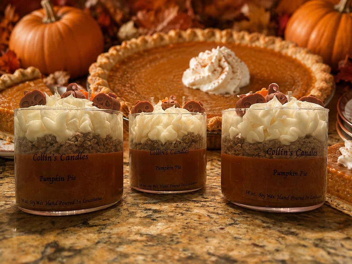 14 oz. Pumpkin Pie soy wax candle