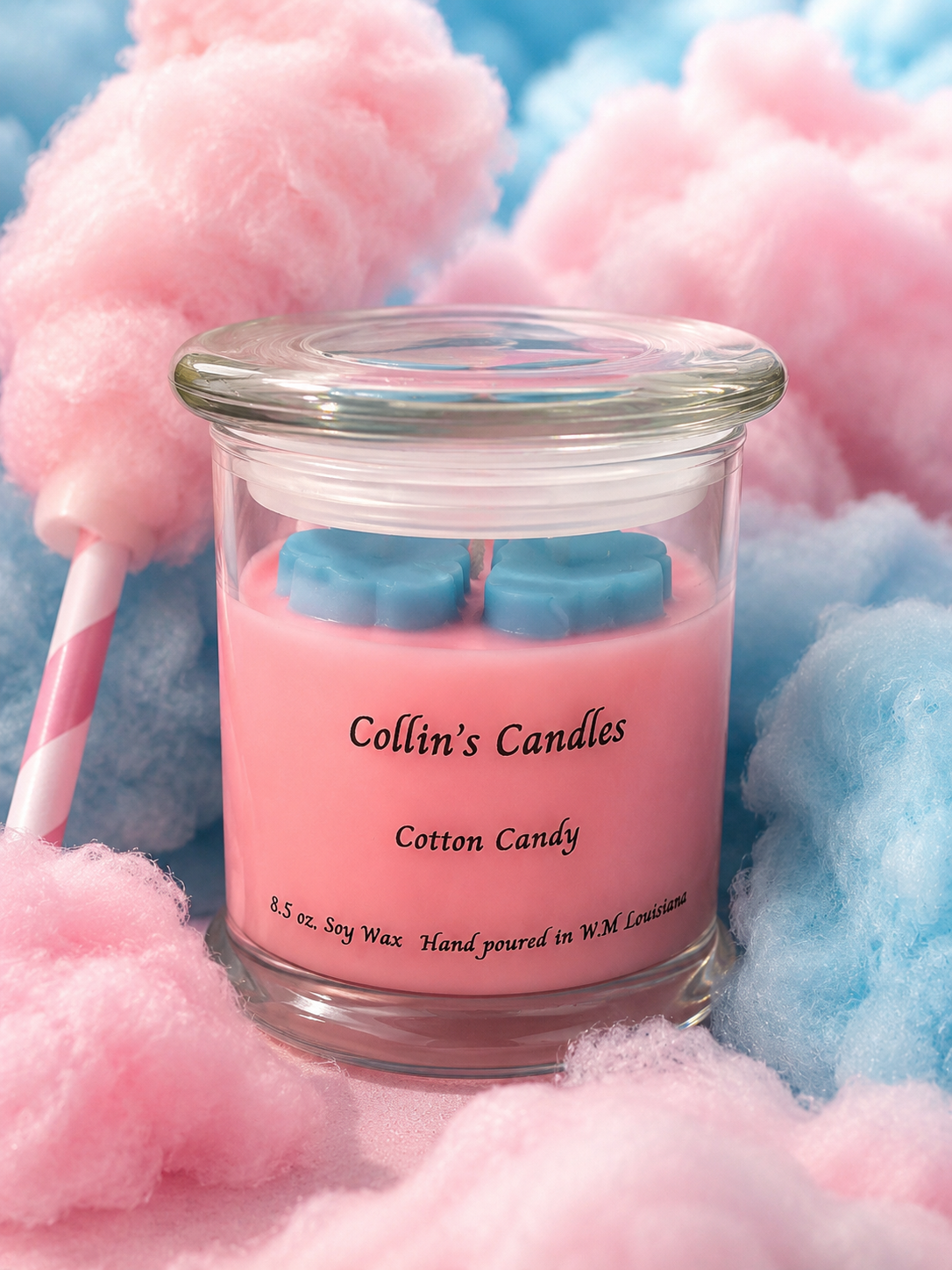Cotton Candy Candle