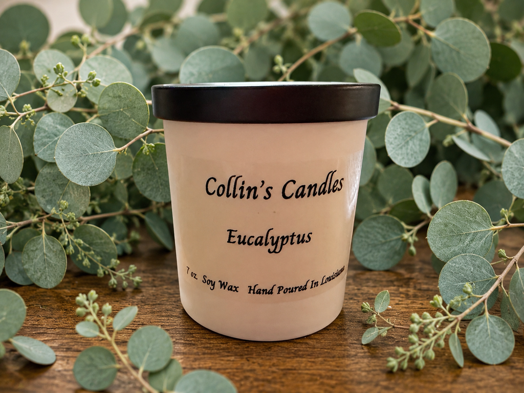7 oz. Eucalyptus Soy Wax Candle