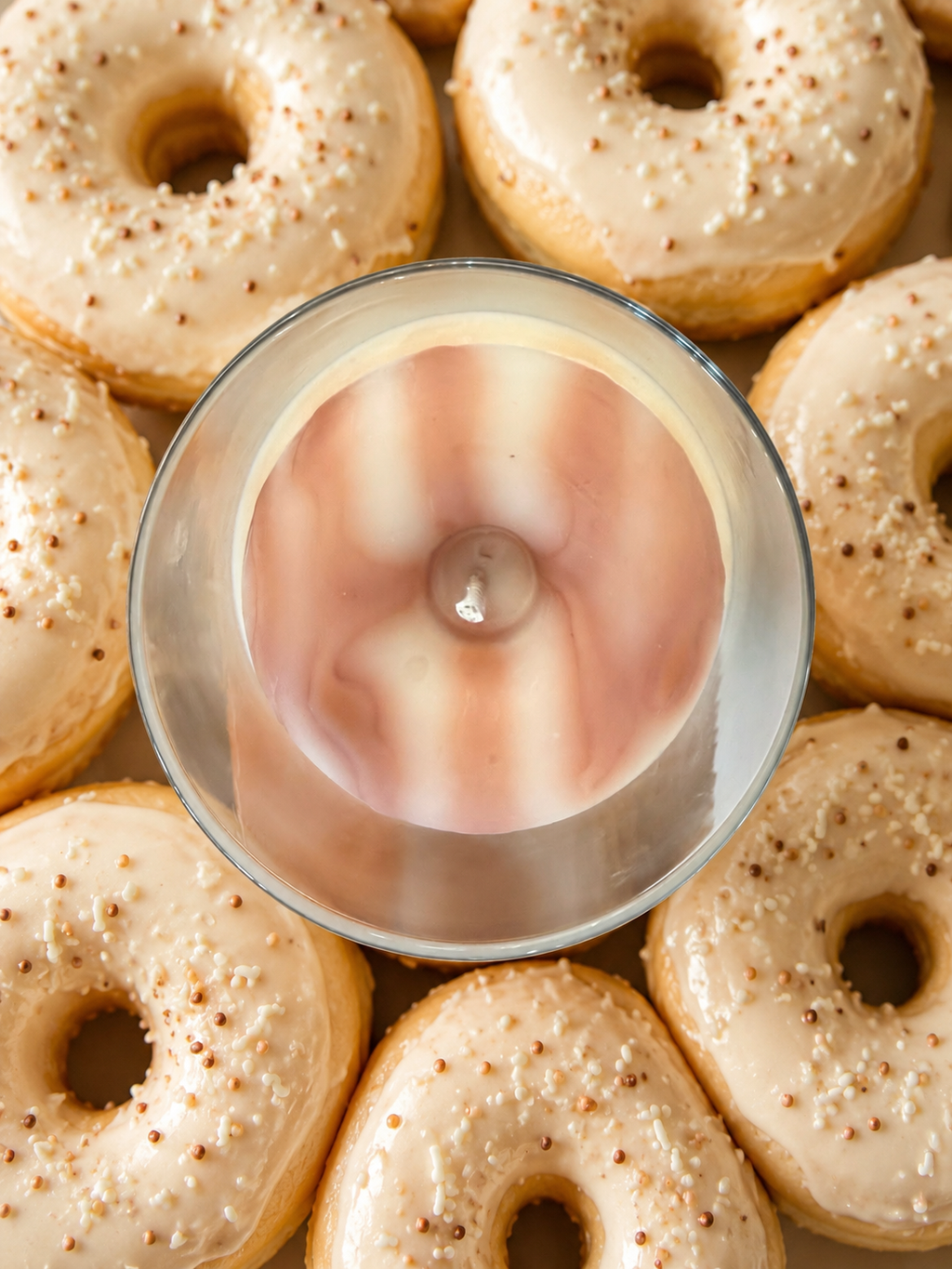 10 oz. Chocolate or Vanilla Donut Candles