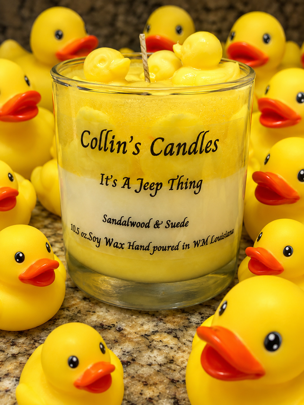 It’s a Jeep Thing – Sandalwood & Suede | 10.5 oz. Soy Wax Candle