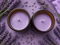 Lavender candles