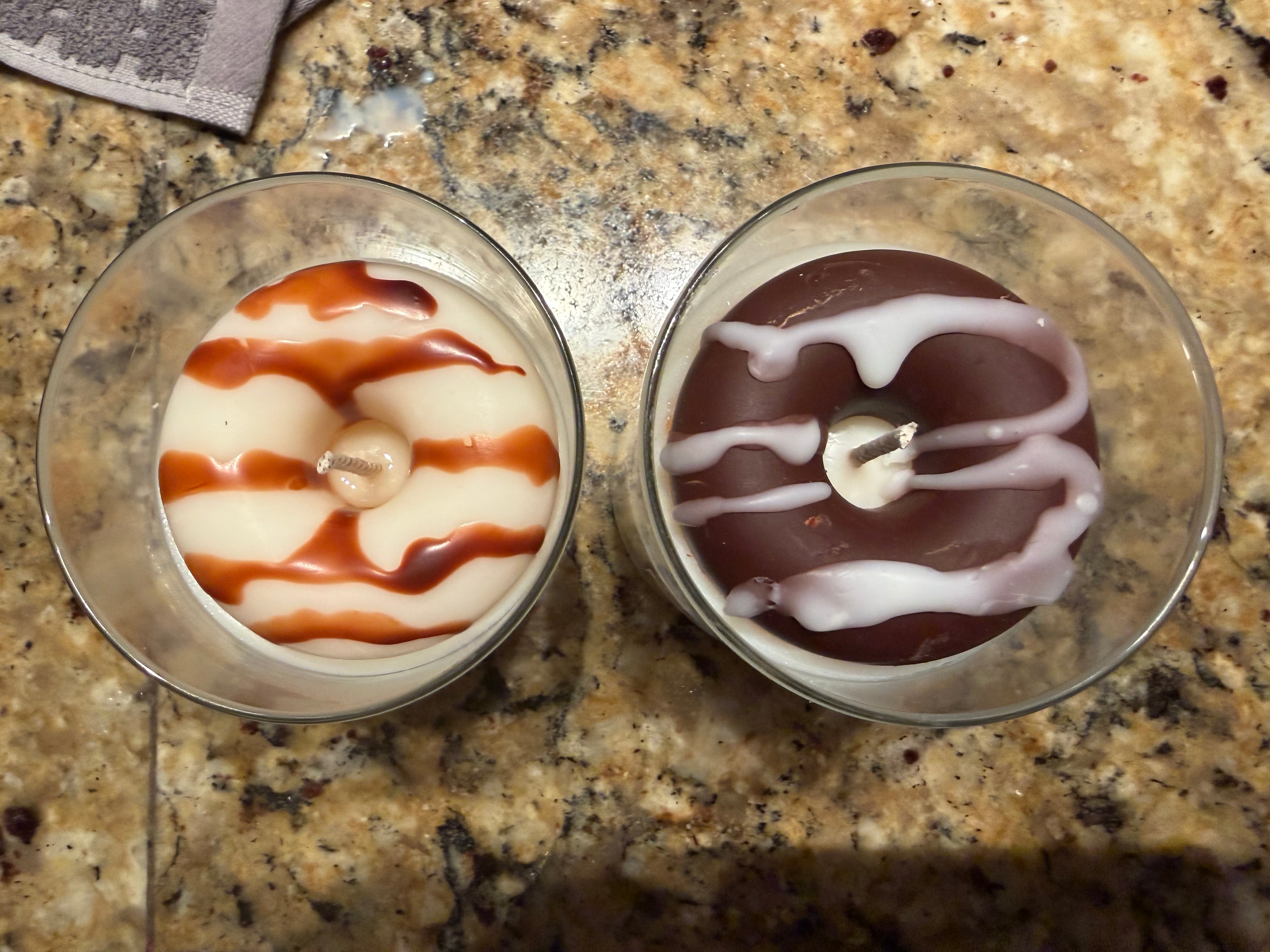 10 oz. Chocolate or Vanilla Donut Candles