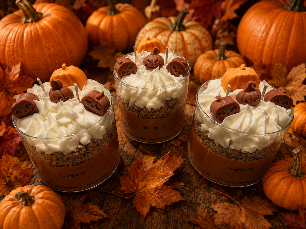 14 oz. Pumpkin Pie soy wax candle