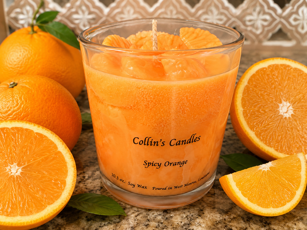 Spicy Orange soy candle