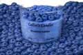 Blueberry soy wax candle