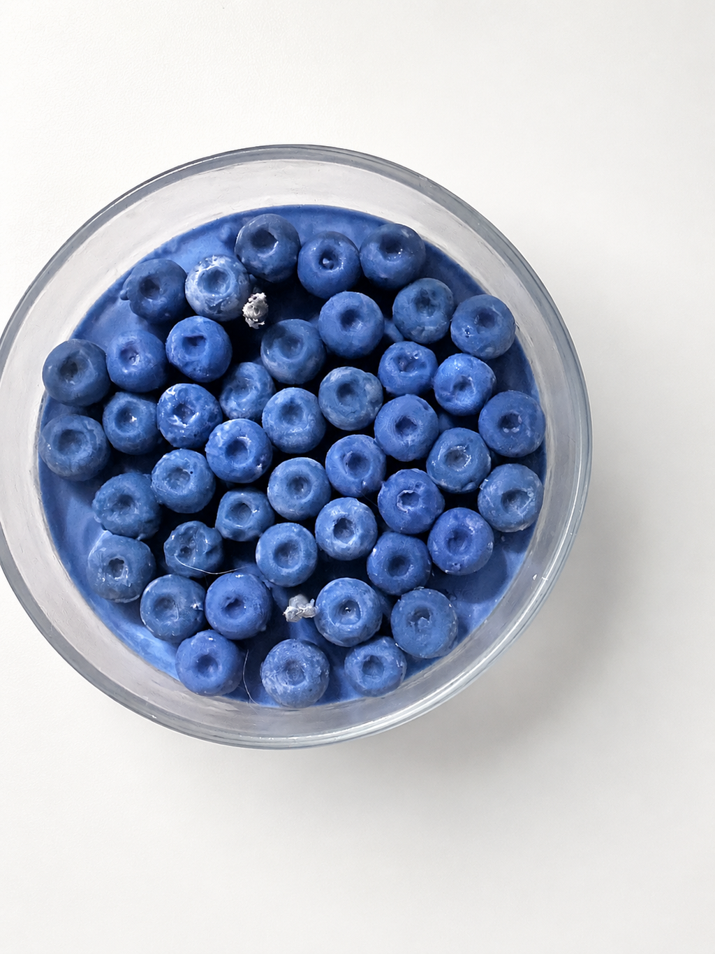 Blueberry soy wax candle